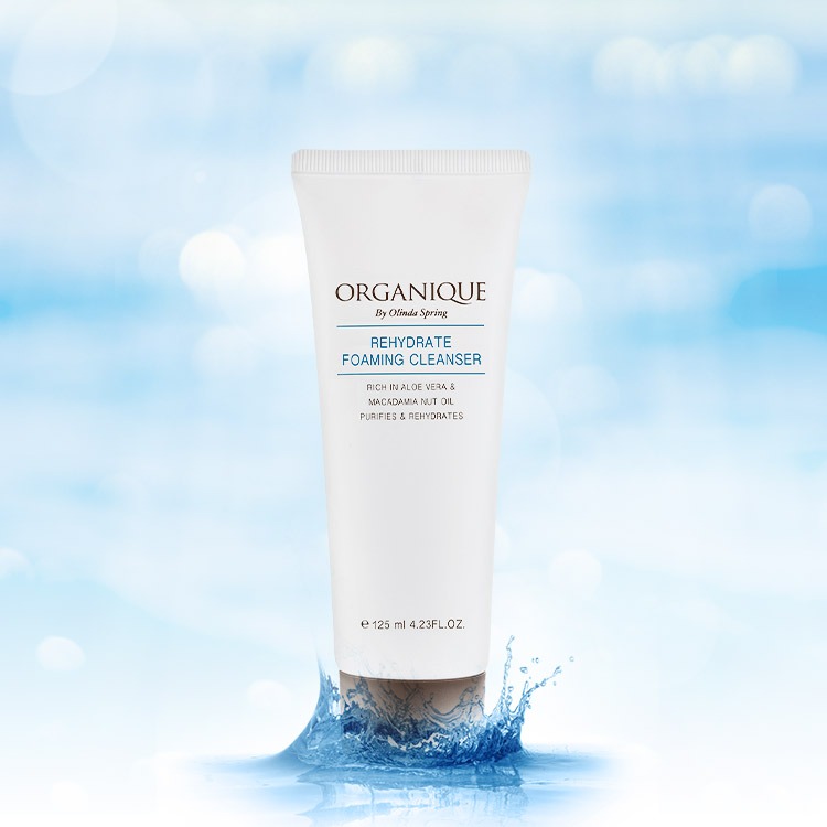 REHYDRATE FOAMING CLEANSER banner 2